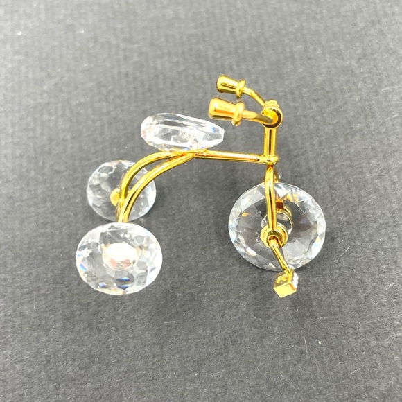 Swarovski Crystal Miniature Tricycle Figurine - Picture 2 of 9